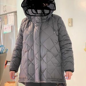 Burberry winter down coat with hood